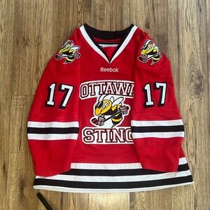 Mens small ottawa sting jersey #17